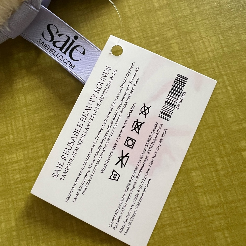 Saie Reusable Beauty Rounds - Picture 3 of 3